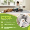 PeapodMats Bedwetting & Incontinence Waterproof Bed Mat - Reusable Underpad.