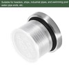 YOKIVE M24 x 1.5 Stainless Steel Pipe Plug, Internal Hex