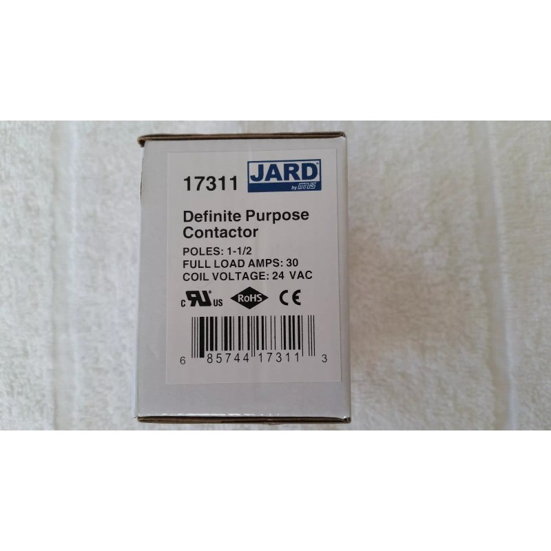 Jard By Mars Mars Contactor 17315 1.5-Poles 24V 30A(New) Definite