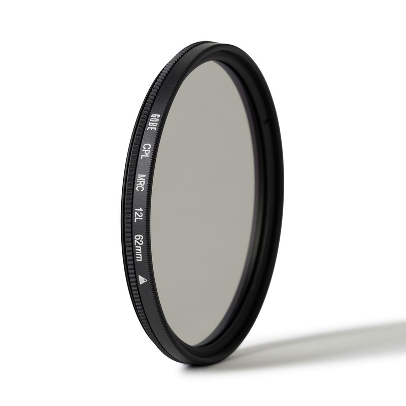 Gobe 62mm Circular Polarizing (CPL) Lens Filter (1Peak)