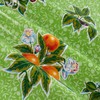 Oilcloth Summer Fruit Lime, Fabric by the Yard