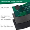 nuveti 63 x 31 Foldable Texas Poker Card Tabletop Layout