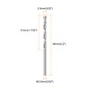 sourcing map 3pcs Brad Point Drill Bit 2.5mm(3/32") Dia Straight