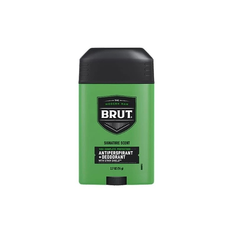 Brut Deodorant Original Fragrance 2.7 oz / 76 g (Pack