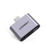 UGREEN 70312 2-in-1 USB C to C and 3.5mm Adapter