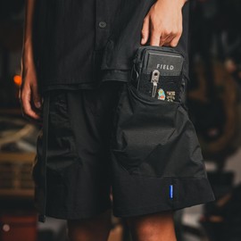 TACTICAL GEEK Block E3.0 EDC Compact Waist Pocket Pouch, Men EDC Pouch Organizer, Multi-Purpose Molle Tool Pouch for Multitools, Utility Tool Organizer Bag for Daily Essentials Carry (XBlack)