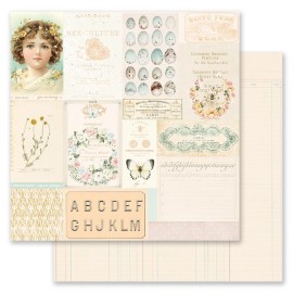 Prima MIEL by Frank Garcia (8 Sheets) 12x12 Paper Collection Set with FOIL