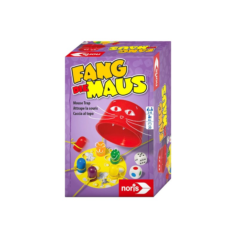 Noris 60 614 4011 - Mouse Trap - Children's Game