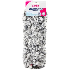 Sorbo Duster, Microfibre, Grey/White, Regular