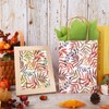 FYSUIMU 24Pcs Fall Paper Bag with 40 Sheets Tissue Paper