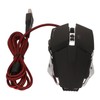 Gaming Mouse Ergonomic Design 4 DPI Adjustable Breathing RBG Backlit