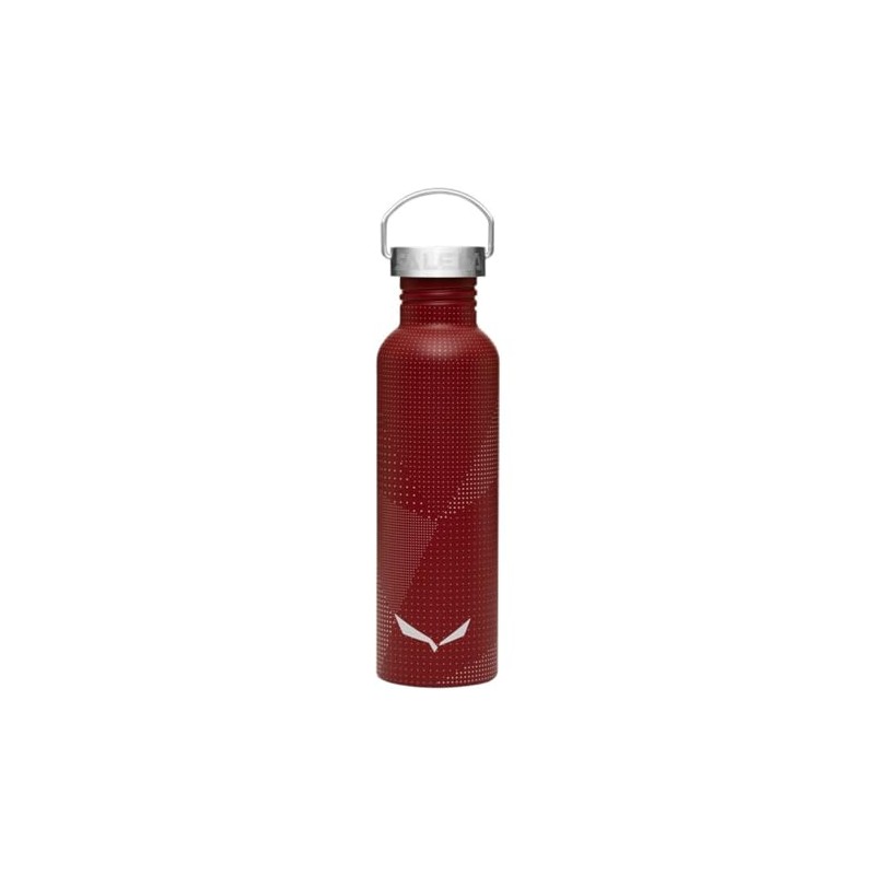 Salewa Aurino Stainless Steel 0.75 L Bottle, Syrah/Dots, Plain