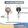 ID Case with Band, ID Badge Holder Breakaway Lanyard for,