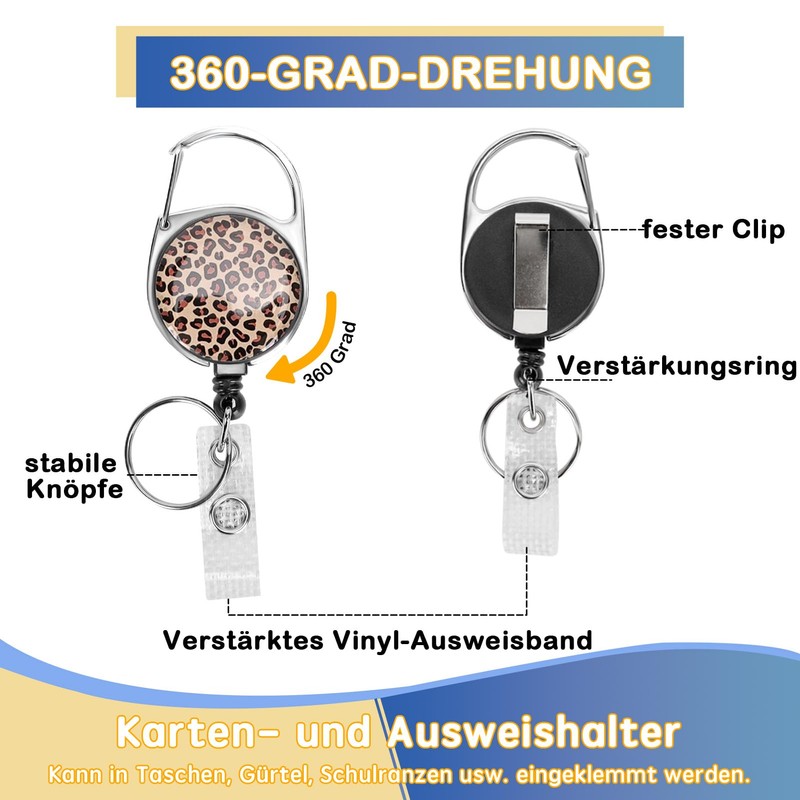 ID Case with Band, ID Badge Holder Breakaway Lanyard for,