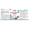 Vitamin & Mineral Complex - 100 Capsules, Multivitamin Preparation for
