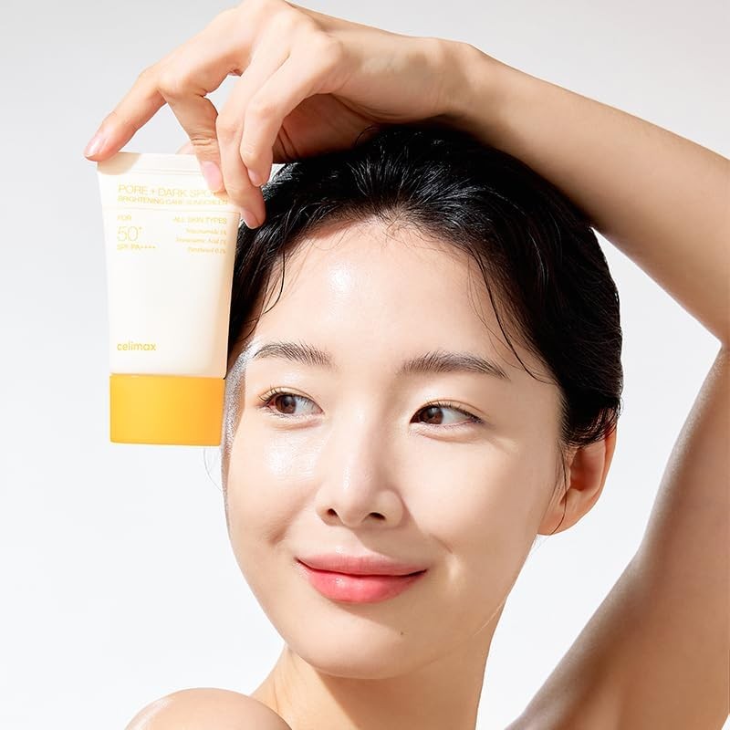 CELIMAX Pore + Dark Spot Brightening Sunscreen SPF50+ PA++++ con