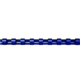 FELLOWES Plastic Binding Comb 8 mm Blue A4 Retail 25PK