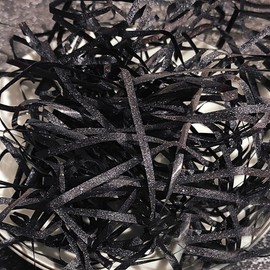 Black raffia shredded paper silk glitter paper silk gift box filling material shiny raffia decoration gift box gift basket gift decoration gift box gift basket gift decoration