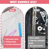 4 Pieces Folding Ruler, Mathematics Stationery Ruler, Reusable 30cm Ruler,