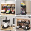 Sevenblue 3 Pack Under Sink Organizers, 2-Tier Multi-Use Kitchen and