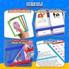 Torlam Spanish Learning Word Building Pocket Chart, Spanish Vocabulary Games