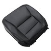 Priprilod Black Leather Front Passenger Side Bottom Replacement Seat Cover