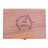 Wooden Memory Box for Couple (Medium, Design 1)