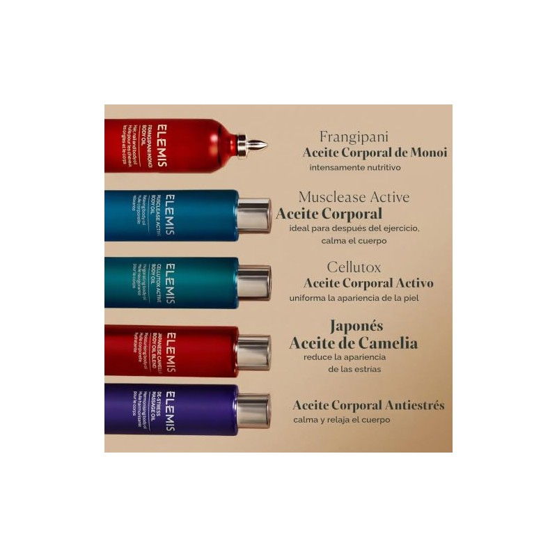 Elemis Cellutox Aceite corporal activo, celulitis y aceite de limpieza