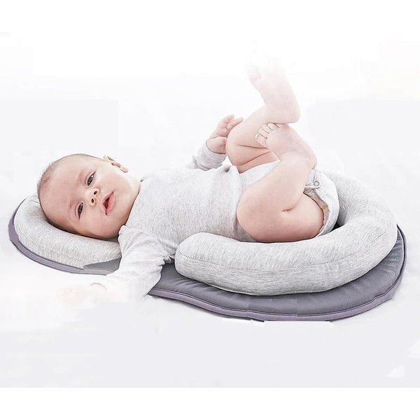 Adjustable&Breathable Memory Foam Bed Pillows for Sleeping（Grey01）