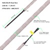 JOYLIT 24V Diffused COB LED Strip Lights Dual Row 16.4FT