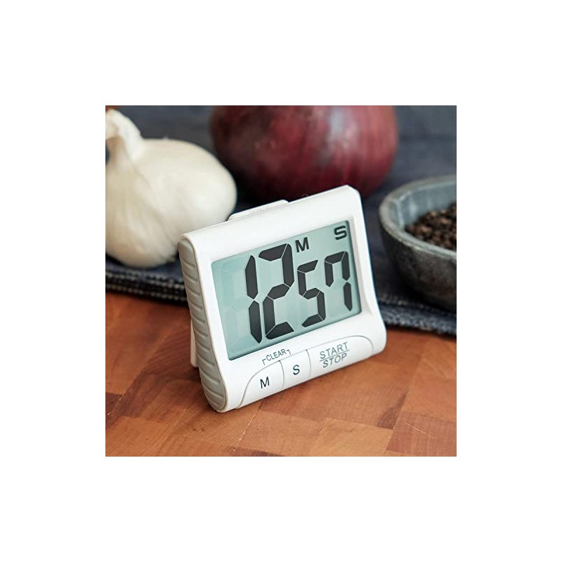 Timer Count Down/Count up Large Screen (White)…