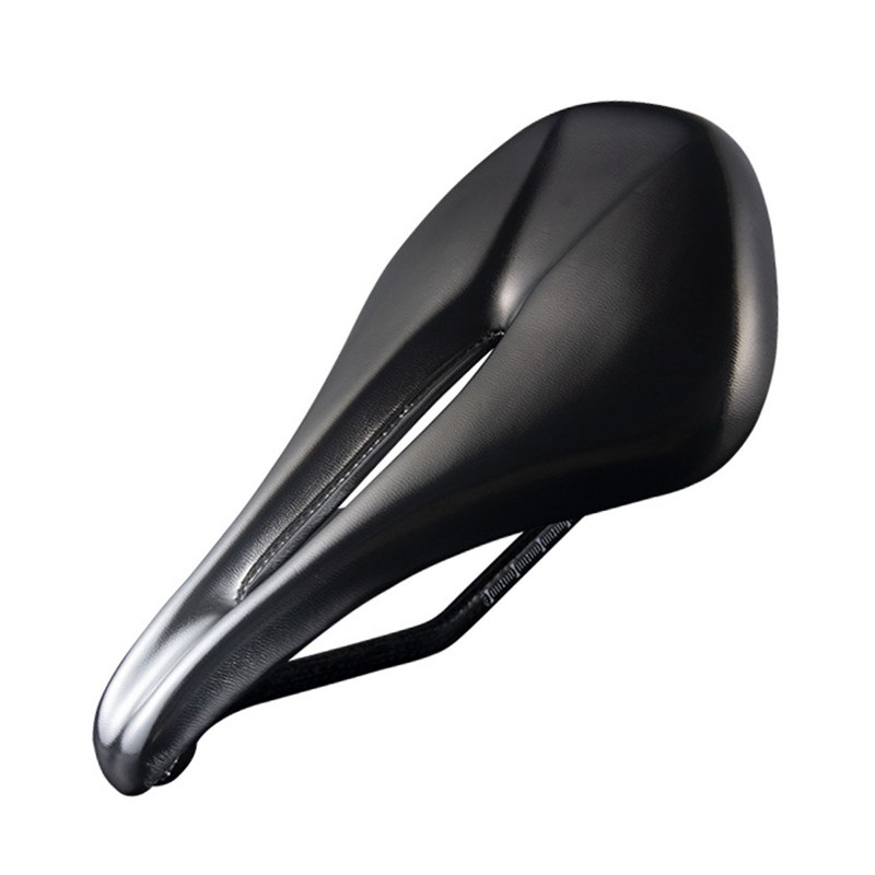 Bike Saddle Cushion Lightweight Carbon Fiber Structure Hollow Breathable Bicycle