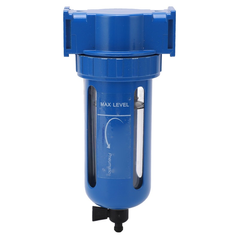 Compressed Air Filter Manual Drain Zinc Alloy Stainless Steel High