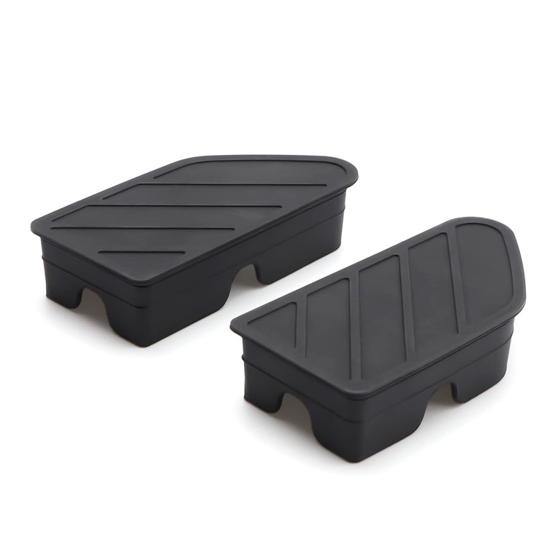 JERBOR 2Pcs Upgraded Silicone Bed Rail Stake Pocket Cover Fit