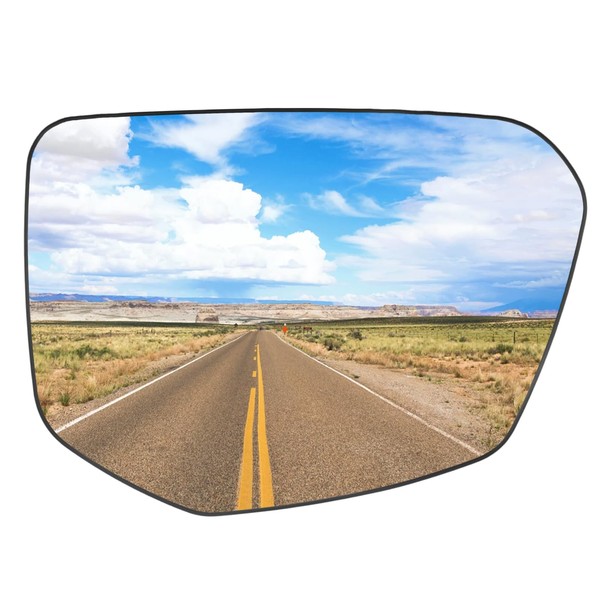 Zreneyfex 76253TEAT01 Car Rearview Right Passenger Side Power Heated Mirror