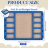 BENECREAT 2 Pcs Felt Beading Mat, 7.8x5.9 Inch/20x15cm Rectangle Felt