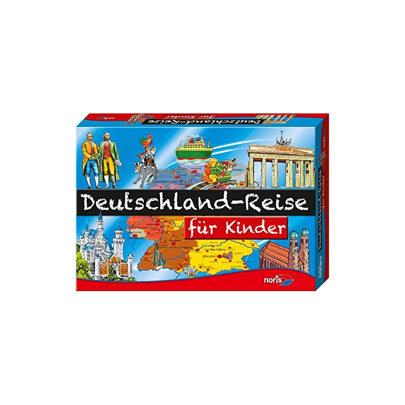 Noris "Deutschland - Reise für Kinder" Children's game (Multi-Color)