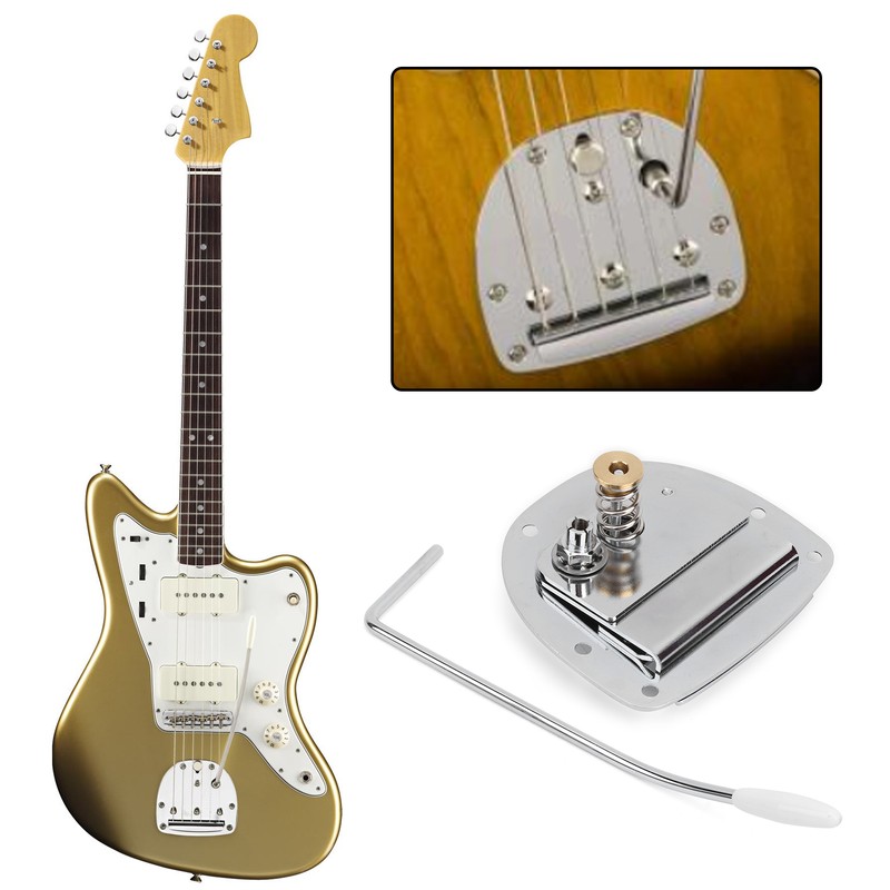 Tremolo Bridge for Jazzmaster Electric Guitar Metal Musical Instrument Accessories