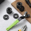 Hicarer Angle Grinder Nut Angle Grinder Wrench Kit 5/8"-11 Flange