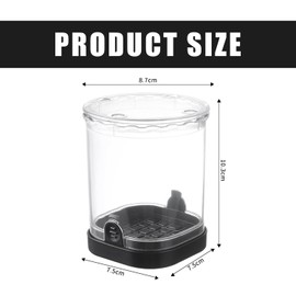 xiruiubao Chip Cutter, Potato Cutter, Quick Fries Cutter, Stainless Steel, Multi-Purpose Fruit and Vegetable Cutter for Even Potatoes, Carrots, Cucumbers, Onions (Black)