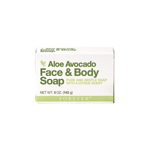 Forever Aloe Avocado Face & Body Soap, Pack of Three