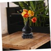 Mipcase Wooden Plant Stand for Kitchen Counter Rustic Flowerpot Display