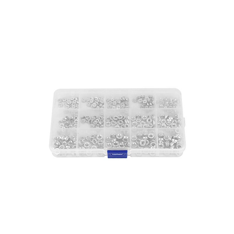 300 Pieces PEM Nuts Rivet Nuts Assortment Kit Rivet Nut