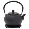 Juvale Cast Iron Teapot, Japanese Tetsubin Kettle Set with 2