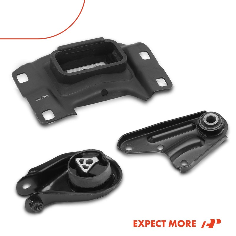 A-Premium 3PCS Engine Motor Mount and Transmission Mount and Torque