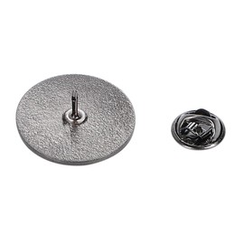 C0080 Badge Organization, 5S Exercise, Pin Badge, Pin, 0.8 inch (2 cm) Diameter, Metal, Lapel Pin, Zinc