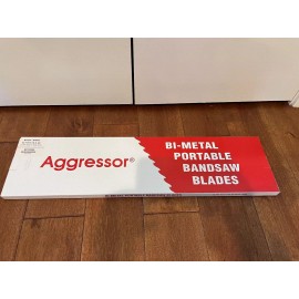 AGGRESSOR Agressor B4424 Bi-Metal Portable Bandsaw Blades 44-7/8" x 1/2"x .20 ( 3 Pack )