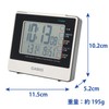 CASIO DQL-260J-7JF Alarm Clock Radio Digital Living Environment Temperature Humidity