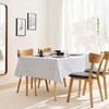 KP HOME Luxury Linen Look PVC Wipe Clean Table Cloth