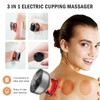 ROUDJER Electric Cupping Set Massager, USB Charge Gua Sha Smart